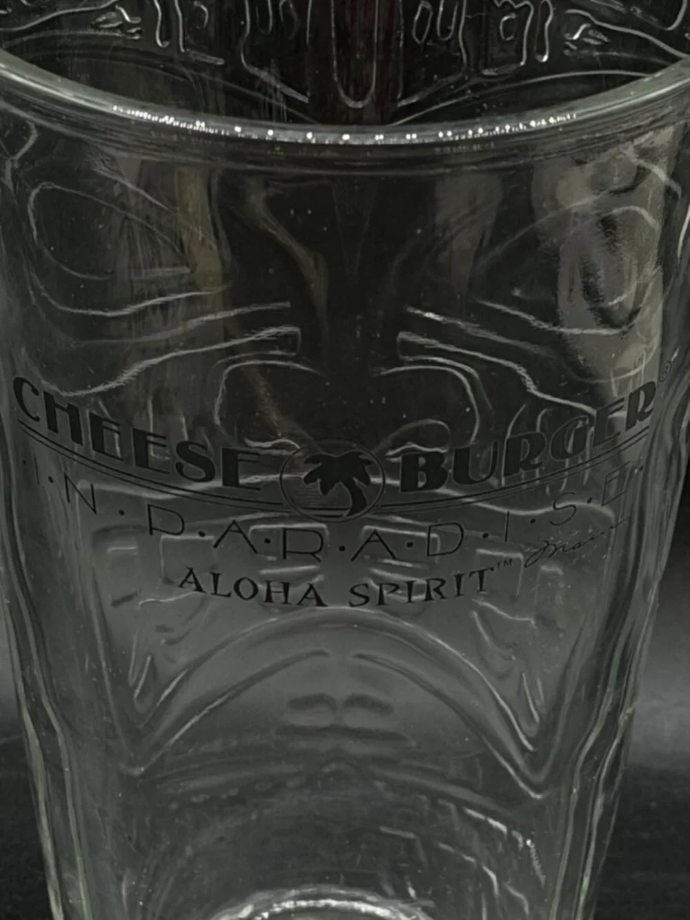 Tiki Aloha Spirit Cheeseburger in Paradise Maui Hawaii Pint Glass